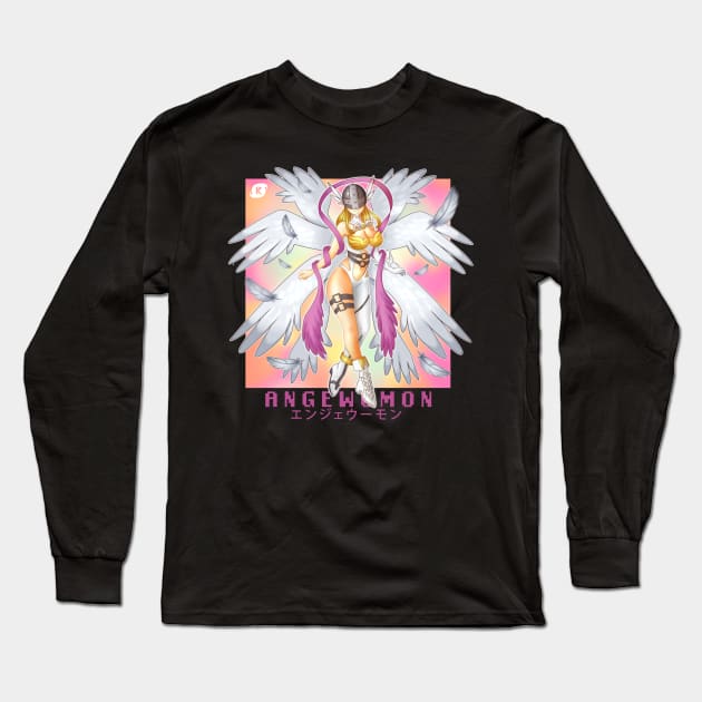 Angewomon Long Sleeve T-Shirt by Kenox